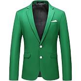UNINUKOO Mens Blazer Jacket Casual Two Buttons Wedding Suit Jacket | Suit Jacket for Men Lightweight Notched Lapel Single Breasted Sport Coats Modern Formal Prom Homecoming Tuxedo Blazer
