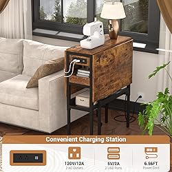 Besiost Folding Sewing Cutting Table with Charging