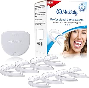 8 Uds Férula Dental de Descarga - Protector Para Bruxismo ...