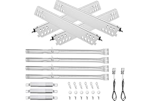 Wanchao Grill Replacement Parts Kit for Charbroil Performance 4 Burner Grill 463342119, 463332718, 463347017, 463335517, 463376419 463377017, 463376017, Gas Grill for Charbroil Grill Replacement Parts