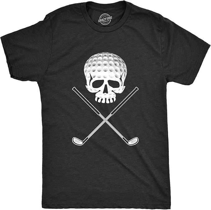 Amazon.com: Skull Golf Shirt, Sports Shirt Men, Mens T Shirt, Sports Tees, Funny Mens Shirt 
