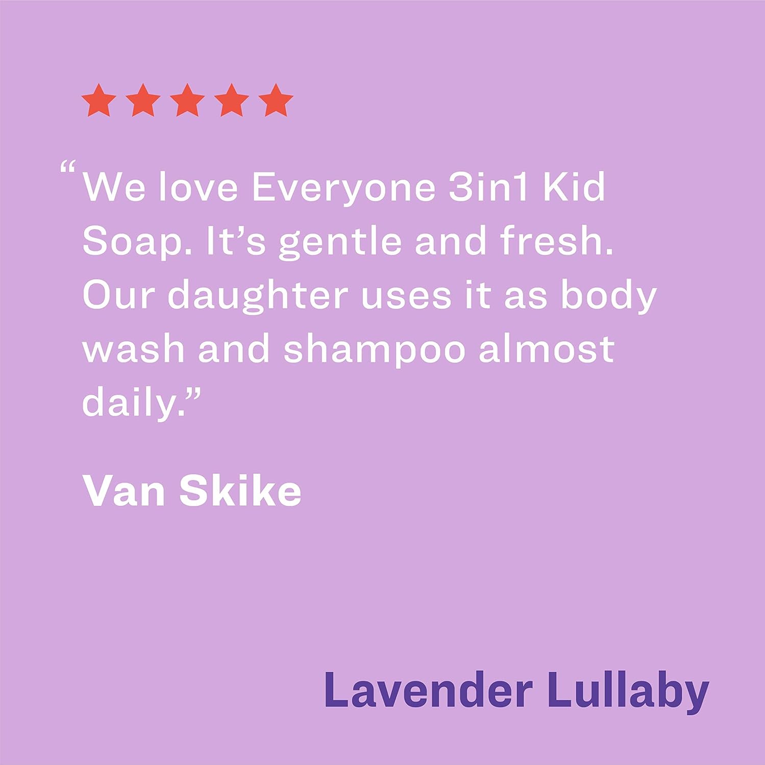 Everyone 3-in-1 Kids Soap: Shampoo, Body Wash, and Bubble Bath, Lavender Lullaby, 32 Ounce, 2 Count : Beauty
