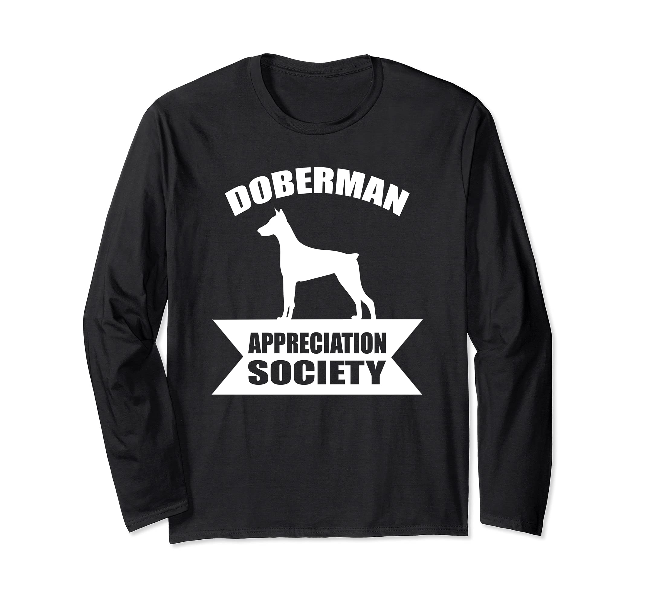 Doberman Pinscher Dog Long Sleeve T-Shirt