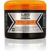 Liss Expert Stem Cells Smoothing Treatment – Organic Keratin & Argan Oil – for Frizz-Free Repair & Shine – Professional Straightening(250 ml-Shoulder Length)