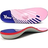 IFITNA Arch Support Inserts Plantar Fasciitis Relief Metatarsal Pain Orthotics Inserts Flat Feet Insoles Men Standing All Day Heel Pad Cushion, Work Boots Shoe Insert(Men 12-12 1/2 | Women 14-14 1/2)