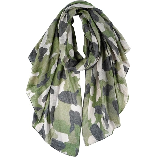 AUUXVA Forests Camo Military Army Camouflage Pattern Women Silk