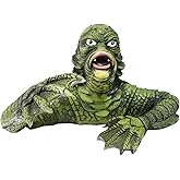 Creature from Black Lagoon Figurine Universal Monsters Action Figure | Latex Horror Wall Sculpture, Lizard Man Figurines, Movie Collectibles, Outdoor Decor Statue, 12.6" x 6.7"