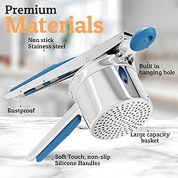 PriorityChef Large 15oz Potato Ricer, Heavy Duty