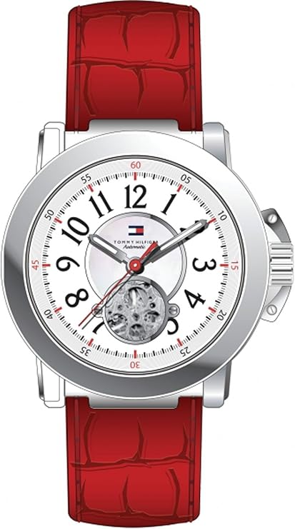 tommy hilfiger watch red