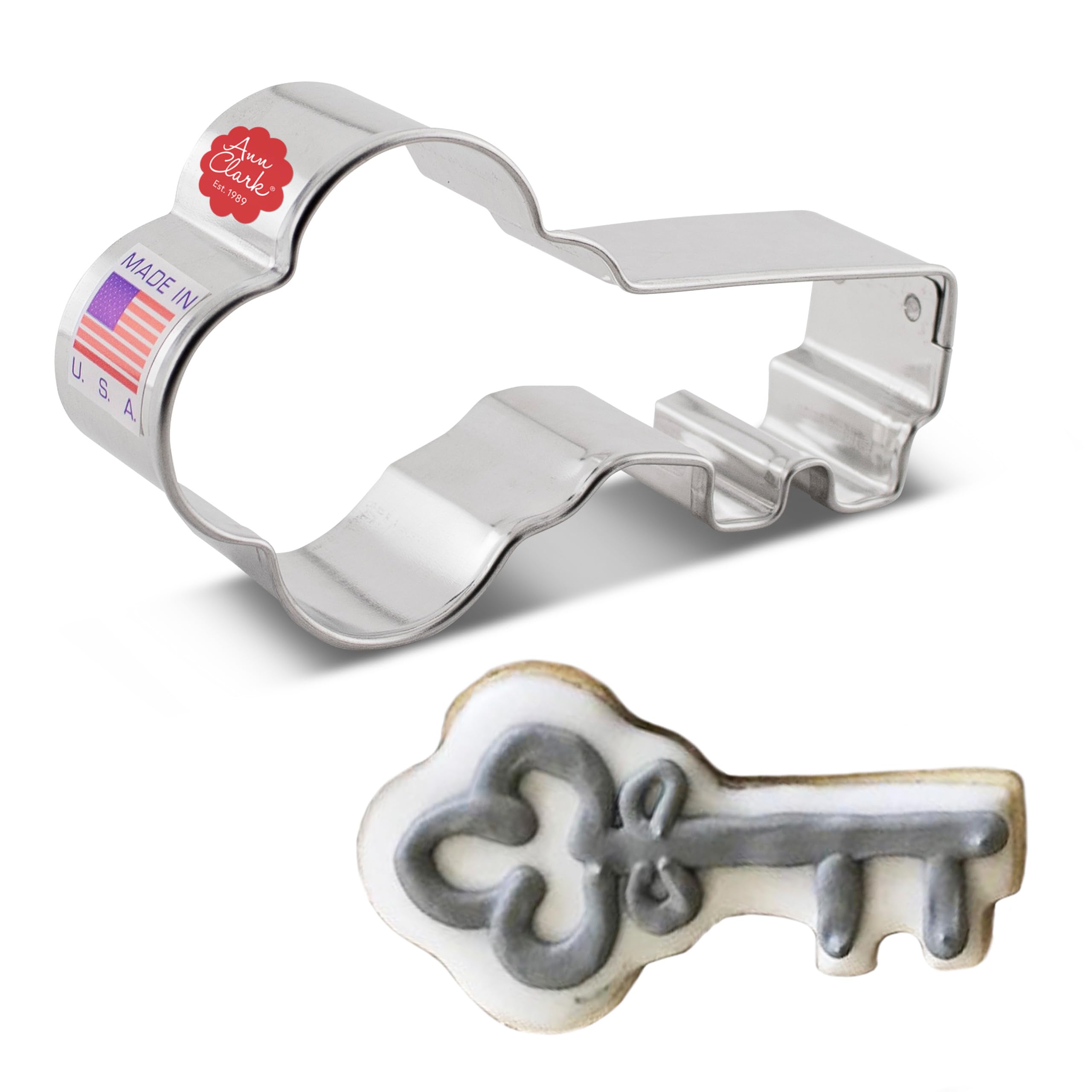 Ann Clark Cookie Cutters Key Cookie Cutter, 8.89 cm