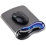 Kensington Duo Gel Mouse Pad with Wrist Rest - Blue (K62401AM)