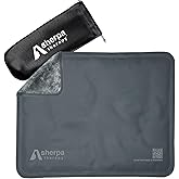 SHERPA THERAPY Large Ice Packs for Injuries Reusable - Soft Gel Hot and Cold Packs for Injuries, Hip, Shoulder, Back Pain Relief - 11.5" x 14.5" - Grey