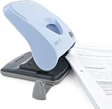Rapesco 1528 X5-40ps Less Effort 2 Hole Punch 40 Sheet Powder Blue view 2