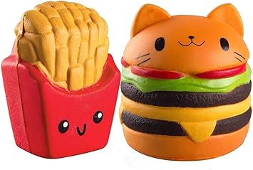 squishy burger toy