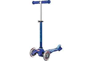 Micro Kickboard - Mini Deluxe - Three Wheeled, Lean-to-Steer Swiss-Designed Micro Scooter