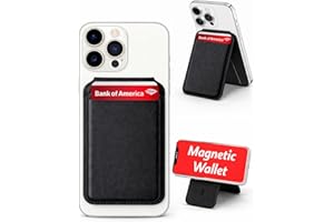 BIX TECHNOLOGY BIX for magsafe wallet men - magnetic wallet for iphone - magnetic phones wallets - iphone wallets magsafe - compatible with mag safe stand - for magsafe card holder - magnetics card holder for mobile