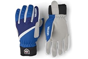 Hestra Tracker Junior Glove (Youth 4-13yrs) I Waterproof, Insulated, 5-Finger Kids Glove for Cross Country Ski