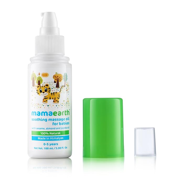 mamaearth soothing massage oil