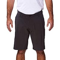 Burnside Men's Dobby Stretch Board Shorts - Swim Trunks With Comfort Fit