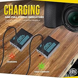 BM NP-W126S Battery with Built-in Charging Port for