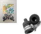 ZhiheHui 2 Pcs 16 mm Universal Tap Connector Adapter Mixer Hose Fitting view 7