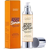 Enaskin Naturals Smoothing Body Serum Lotion for Dry and Crepe Skin: Anti-Wrinkle, Hydrating, Firming with Hyaluronic Acid & Niacinamide, Non-Greasy, for All Skin Type