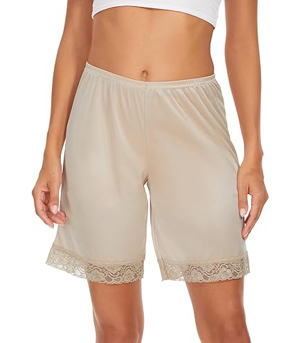 Shorts for Under Dresses Women,Slip Shorts,Spandex Short's Women Anti Chafing Short Slip Short for Under Dresses (Black,Small) at Amazon Women's Clothing store