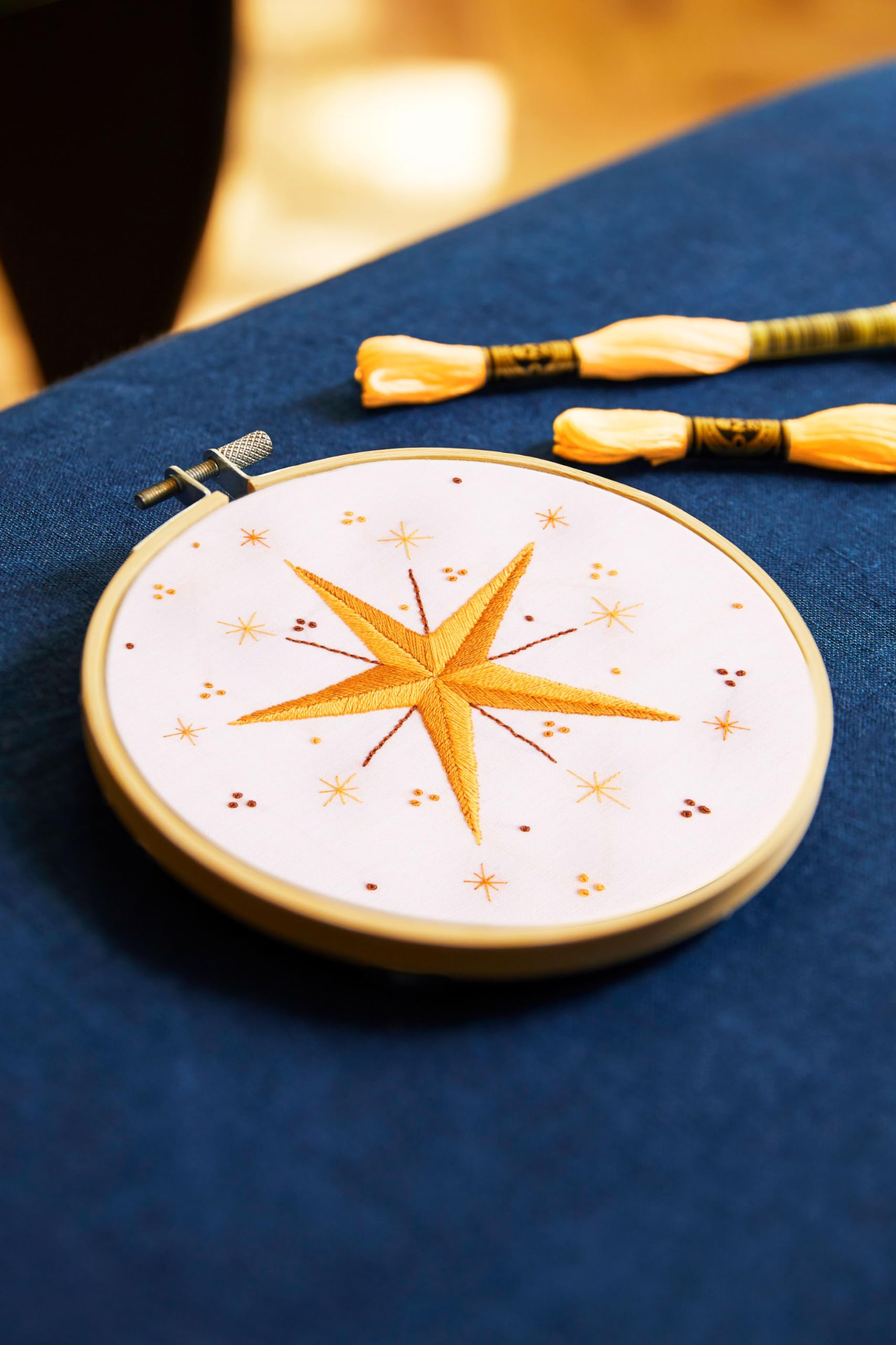 DMC Starlight Stars - Small Embroidery Kit