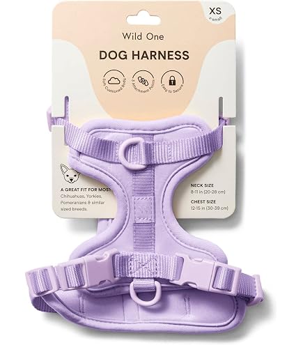 犬用品 Wild One DOG HARNESS Lサイズ ライトパープル