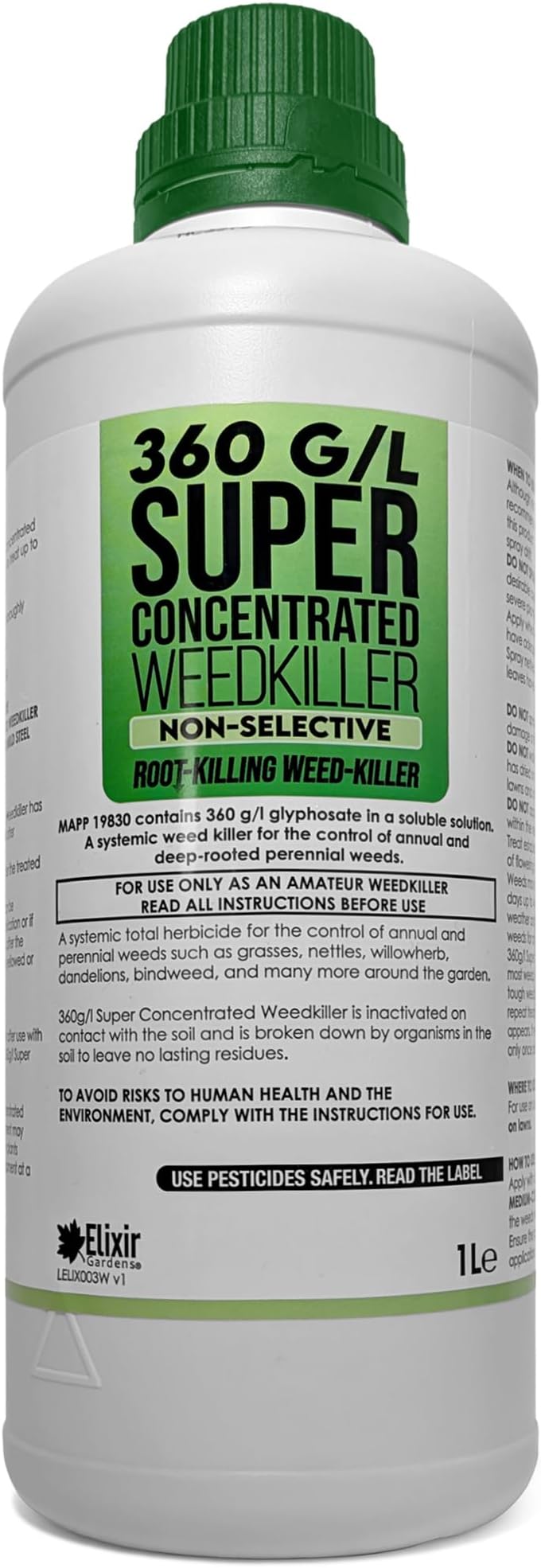 Agrigem Home and Garden Strong Weed Killer 1L Glyphosate Based
