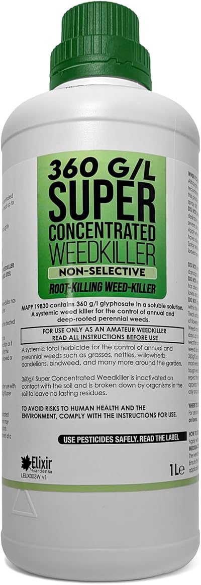 Agrigem Home and Garden Strong Weed Killer 1L Glyphosate Based