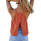 Tankaneo Womens Summer Halter Crop Tank Tops Y2k Going Out Sleeveless Tee Shirts Open Back Beach Camisole