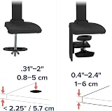 Ergotron LX Premium Monitor Arm Single Desk Mount 34 in VESA 75x75 100x100 view 8