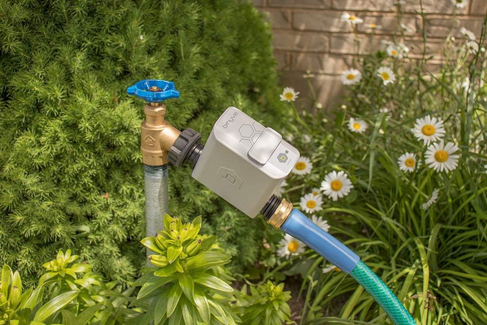 Orbit 21004 B-hyve Smart Hose Faucet Timer with Wi-Fi Hub, Compatible with Alexa : Garden & Outdoor