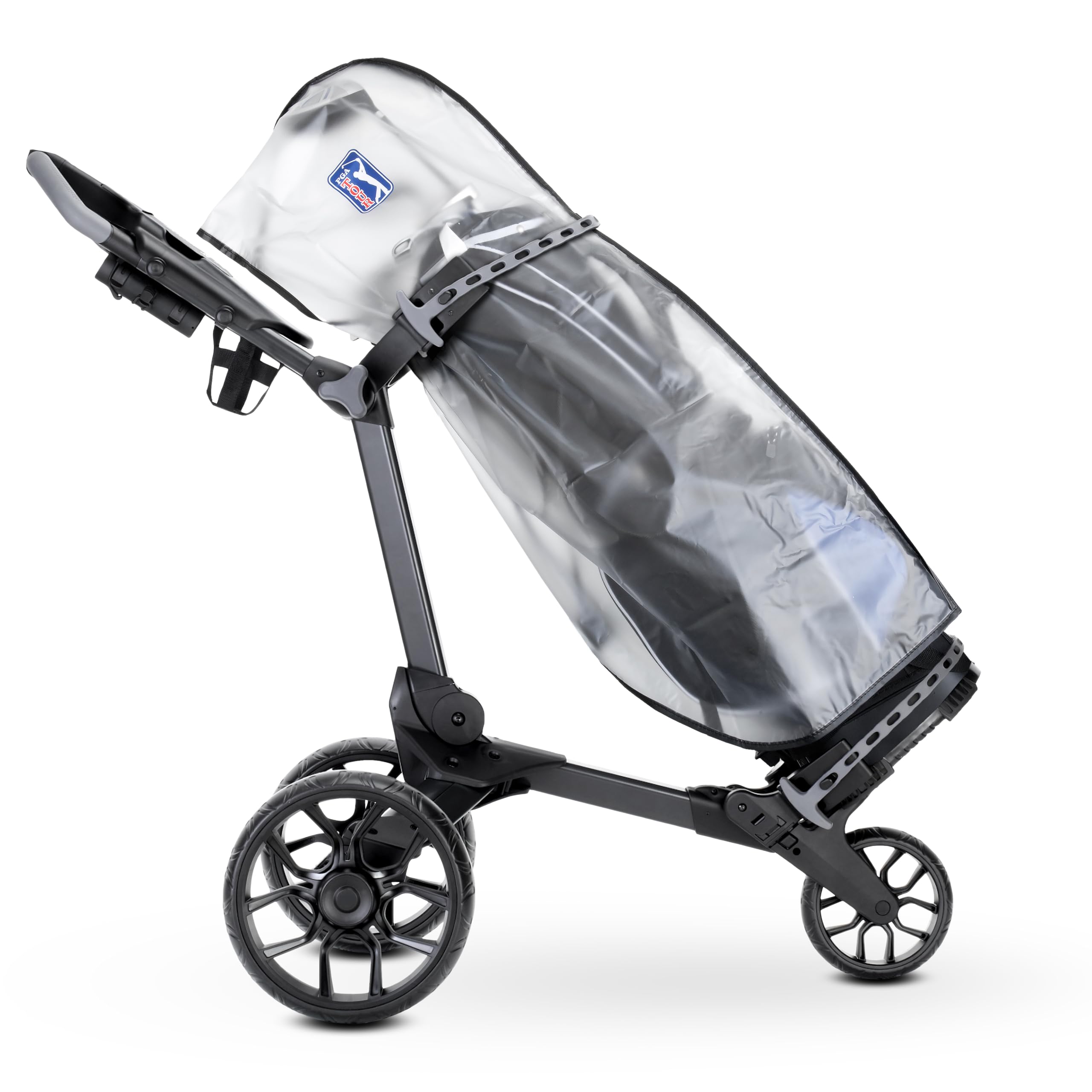 PGA TOUR Golf Bag Rain Cover - Waterproof Cart Bag Protection - Heavy Duty Full Length Zip - Easy Access