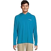 Columbia Men's PFG Solar Stream Hoodie, Blue Echo, X-Large