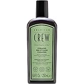 AMERICAN CREW Men's Pre-Styler Forming Shampoo for Textured & Curly Hair, Anti-Frizz & Curl Defining, With Jojoba Oil, Vegan, 8.5 fl oz