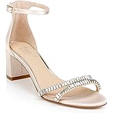 Jewel Badgley Mischka Joanne Strappy Block Heel