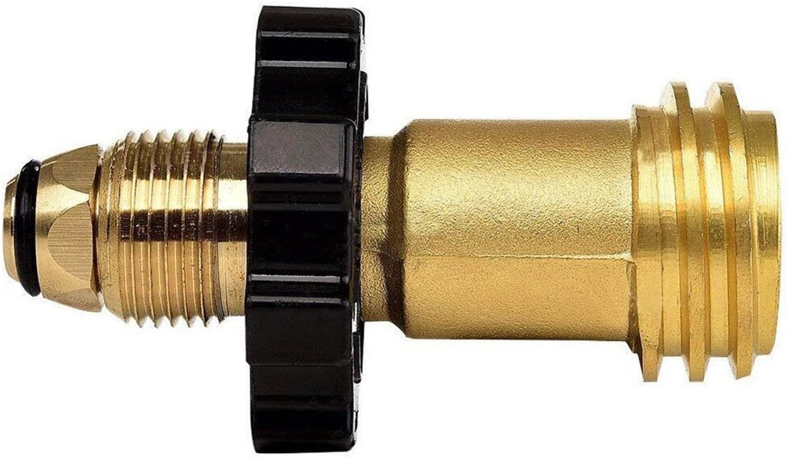 Universal Fit Propane Tank Adapters POL to QCC1 Wrench to Hand Tighten - POL Cylinder Valve 11051