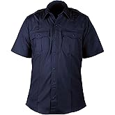 First Class Tactical Short Sleeve Uniform Shirt – 4 Pocket, Breathable, Underarm & Yoke Mesh Vent, Lightweight Workwear
