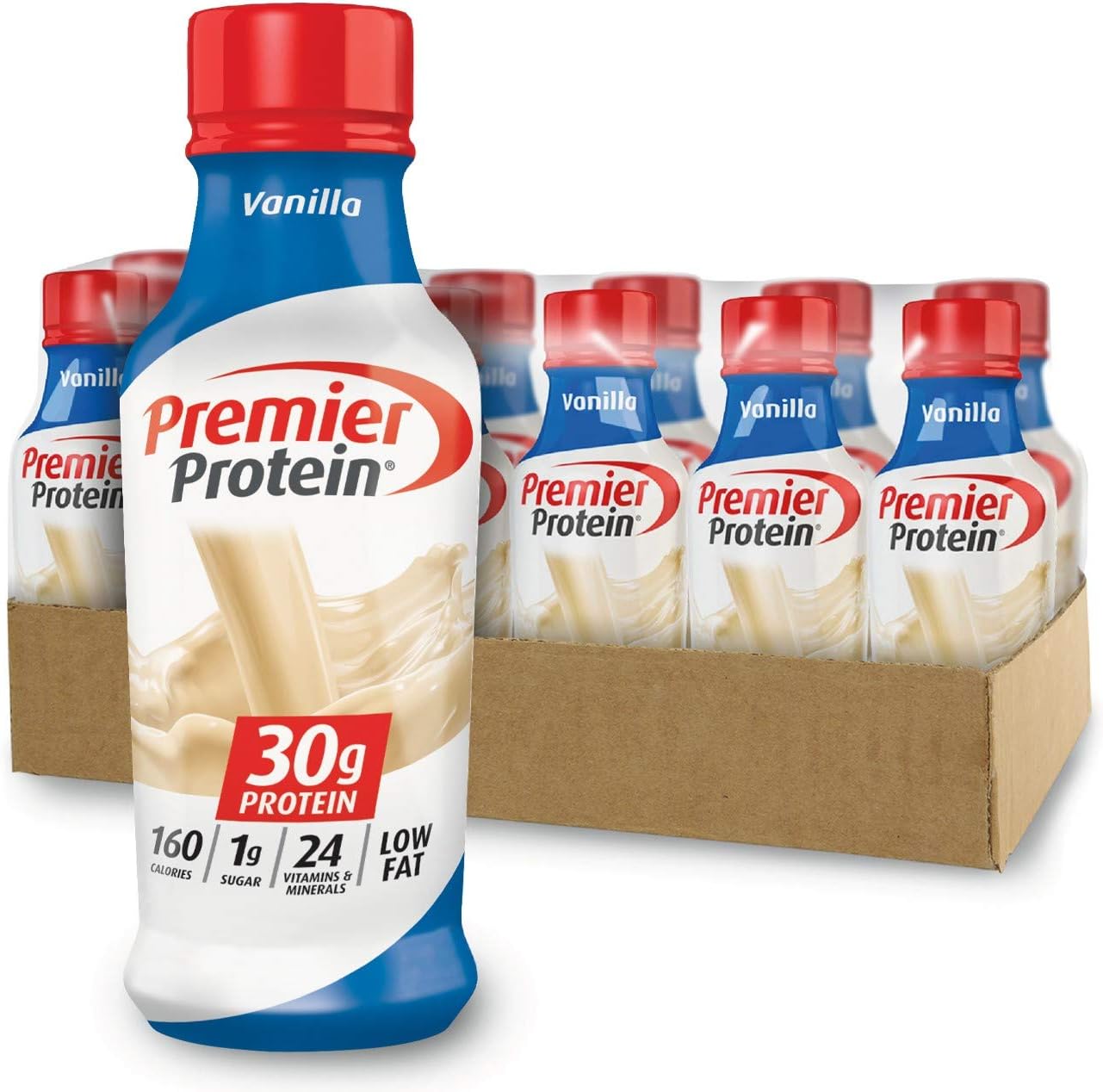 Premier Protein 30g Protein Shake, Chocolate, 14 Fl Oz (Pack of 12) bottle: Health & Personal Care