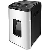 Aurora Commercial Grade 400-Sheet Auto Feed High-Security Micro-Cut Paper Shredder/ 240 Minutes/Security Level P-5