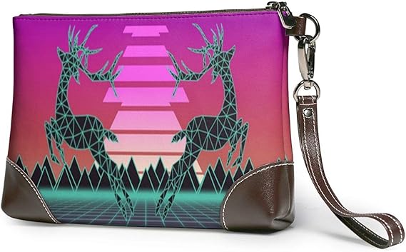 Amazon レトロなクリスマス クラッチバッグ ファッション メンズ レディース バッグ 財布 本革 クラッチバッグ 大容量 人気 セカンドパック 耐久性 軽量 防水性 クラッチバッグ