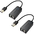 Cable Matters 2-Pack, Plug & Play USB to Ethernet Adapter with PXE, MAC Address Clone Support (Ethernet to USB 2.0 Adapter, Ethernet Adapter for Laptop) Supporting 10/100 Mbps Ethernet Network