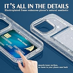 Petocase for iPhone 15 Wallet Case Card Holder Slot