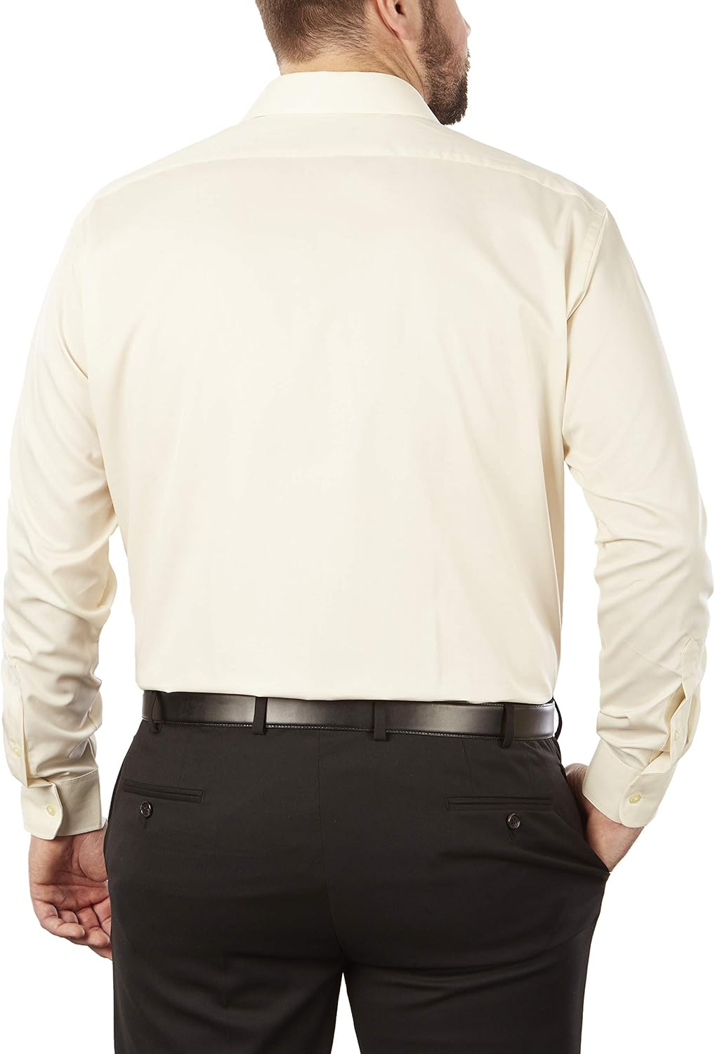Van Heusen Men's BIG FIT Dress Shirts Flex Collar Stretch Solid (Big and Tall) at  Men’s Clothing store