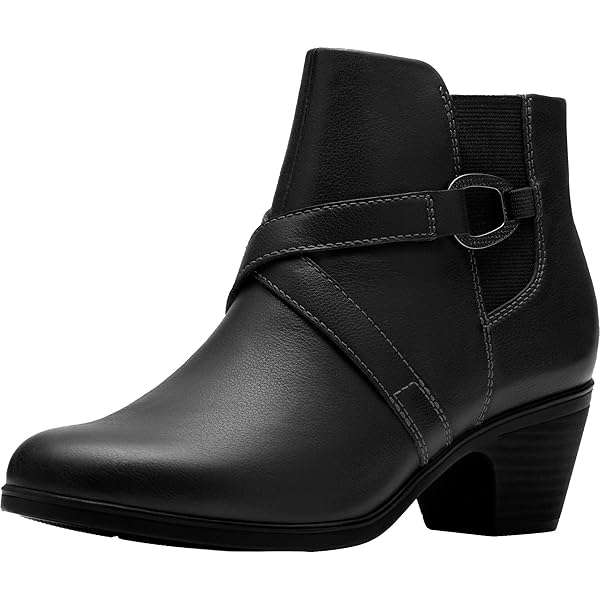 Amazon.com | Clarks Women's Emily 2 Kaylie Ankle Boot, Black