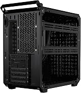 Cooler Master Qube 500 Flatpack Mid-Tower ATX PC Case Black Modular Vertical GPU view 8