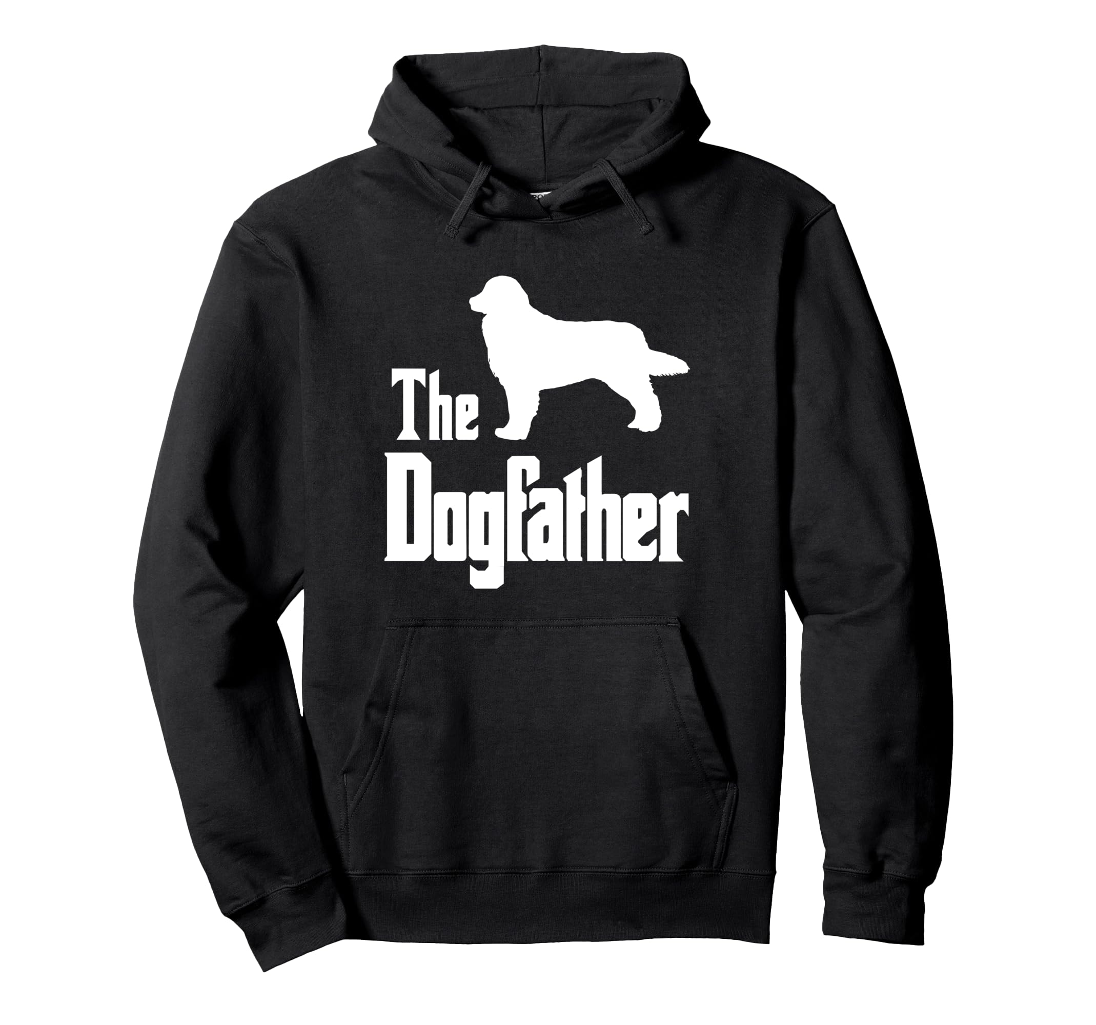 The Dogfather - funny dog gift, funny Bernese Mountain Dog Pullover Hoodie