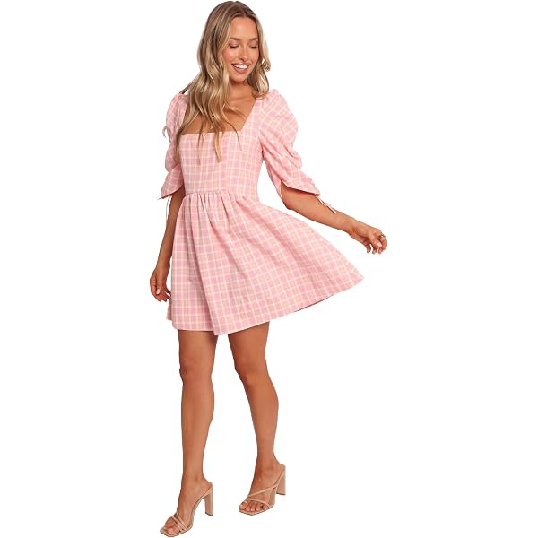 cece short sleeve babydoll dress CeCe Women's Floral Short Sleeve Babydoll Dress - Black